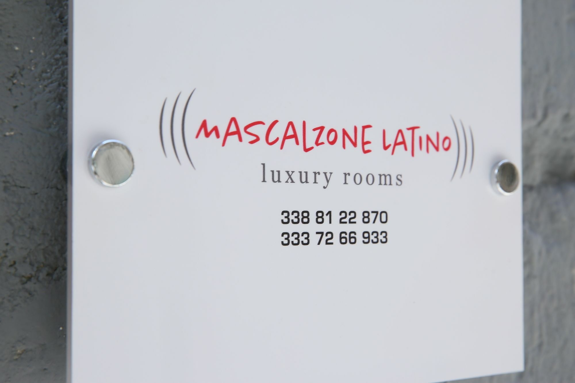 Mascalzone Latino Luxury Rooms Napoli Eksteriør bilde